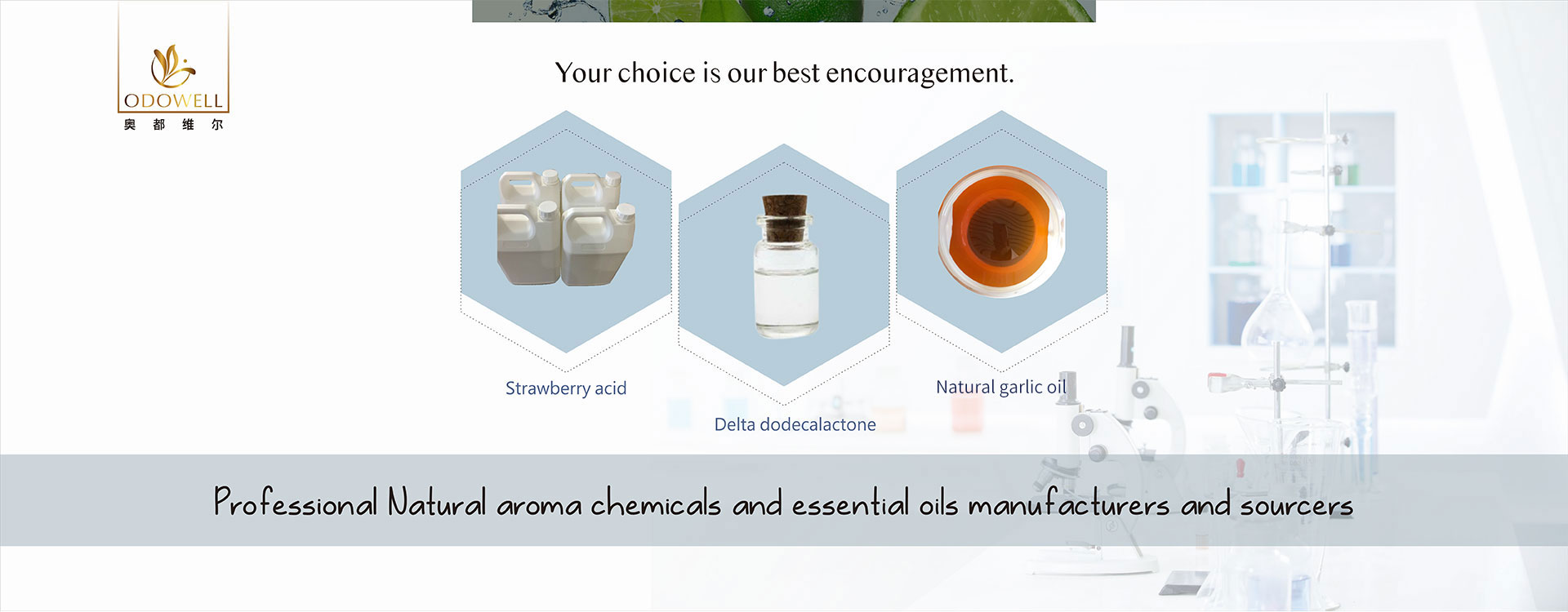 Prodotti chimici dell'aroma di Odowell