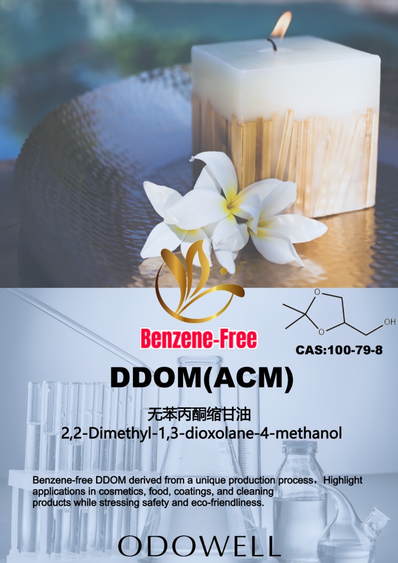 Case di studio per l'applicazione del solvente del settore della fragranza: concentrarsi su pratiche innovative di DDOM (ACM)