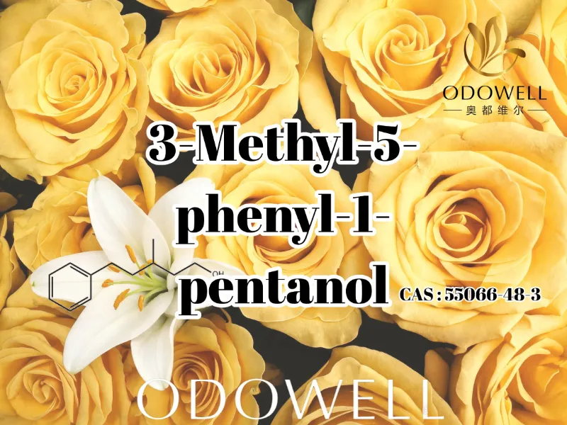 ODOWELL consiglia il 3-metil-5-fenil-1-pentanolo per applicazioni con fragranze floreali fresche e simili alla rosa