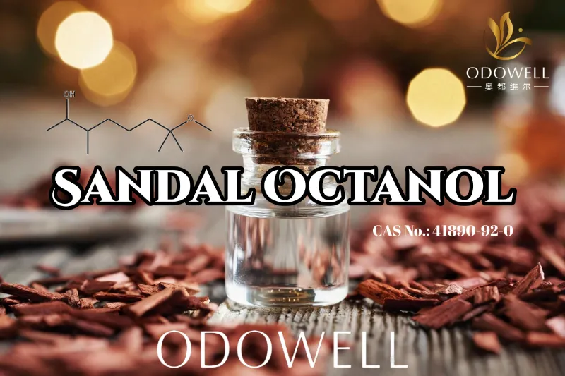 ​ODOWELL consiglia Sandal Octanol per applicazioni pulite di legno di sandalo e fragranze floreali-legnose